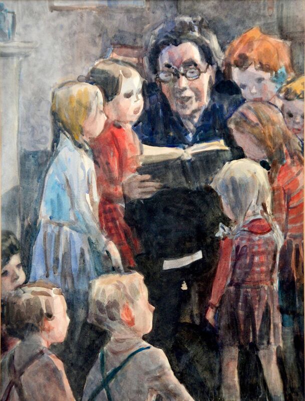 The painting of Miss Cahill’s school in the late 1950s which we ran in Throwback Thursday a few weeks ago - a reader identified the artist as Mahrea Cramer Lehman The painting of Miss Cahill’s school in the late 1950s which we ran in Throwback Thursday a few weeks ago - a reader identified the artist as Mahrea Cramer Lehman