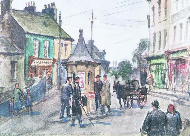 The painting of St Luke’s Cross in Cork by Mahrea Cramer Lehman The painting of St Luke’s Cross in Cork by Mahrea Cramer Lehman