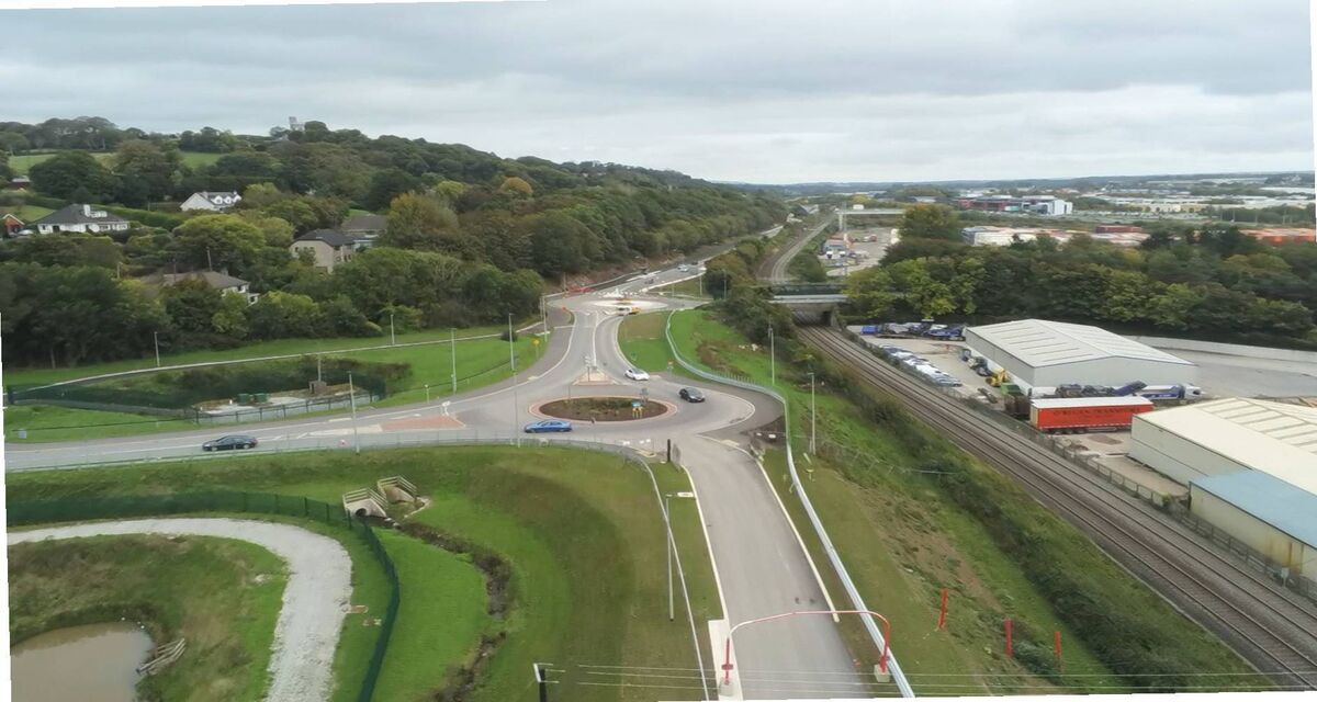 A photograph showing the new Link T facing eastbound. Motorists traveling between the Tivoli Roundabout and Little Island / Glounthaune will be able to use this route from Monday 24th October 2022 A photograph showing the new Link T facing eastbound. Motorists traveling between the Tivoli Roundabout and Little Island / Glounthaune will be able to use this route from Monday 24th October 2022