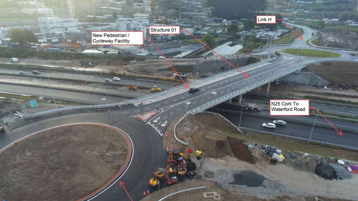 Two new links to Dunkettle Interchange to open on Monday