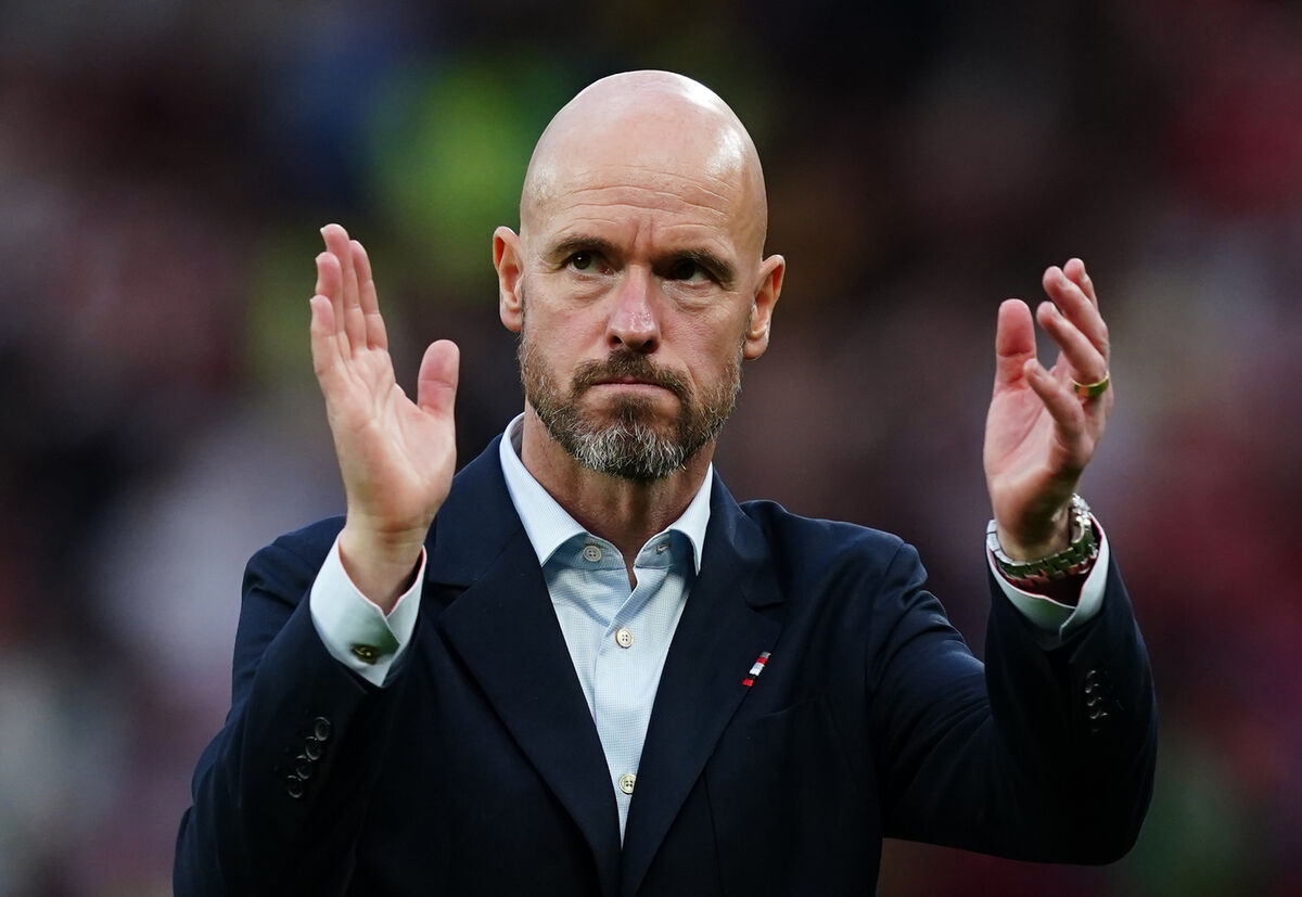 Manchester United manager Erik ten Hag has had his hands full with the Robaldo situation, since his arrival at Old Trafford. . Picture: Martin Rickett/PA Wire.