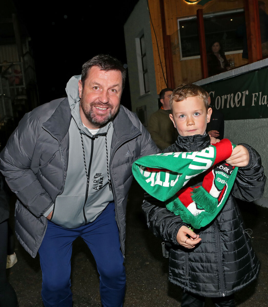  Adrian and Tadhg Searles, Ballincollig, supporting Cork City. Picture: Jim Coughlan.