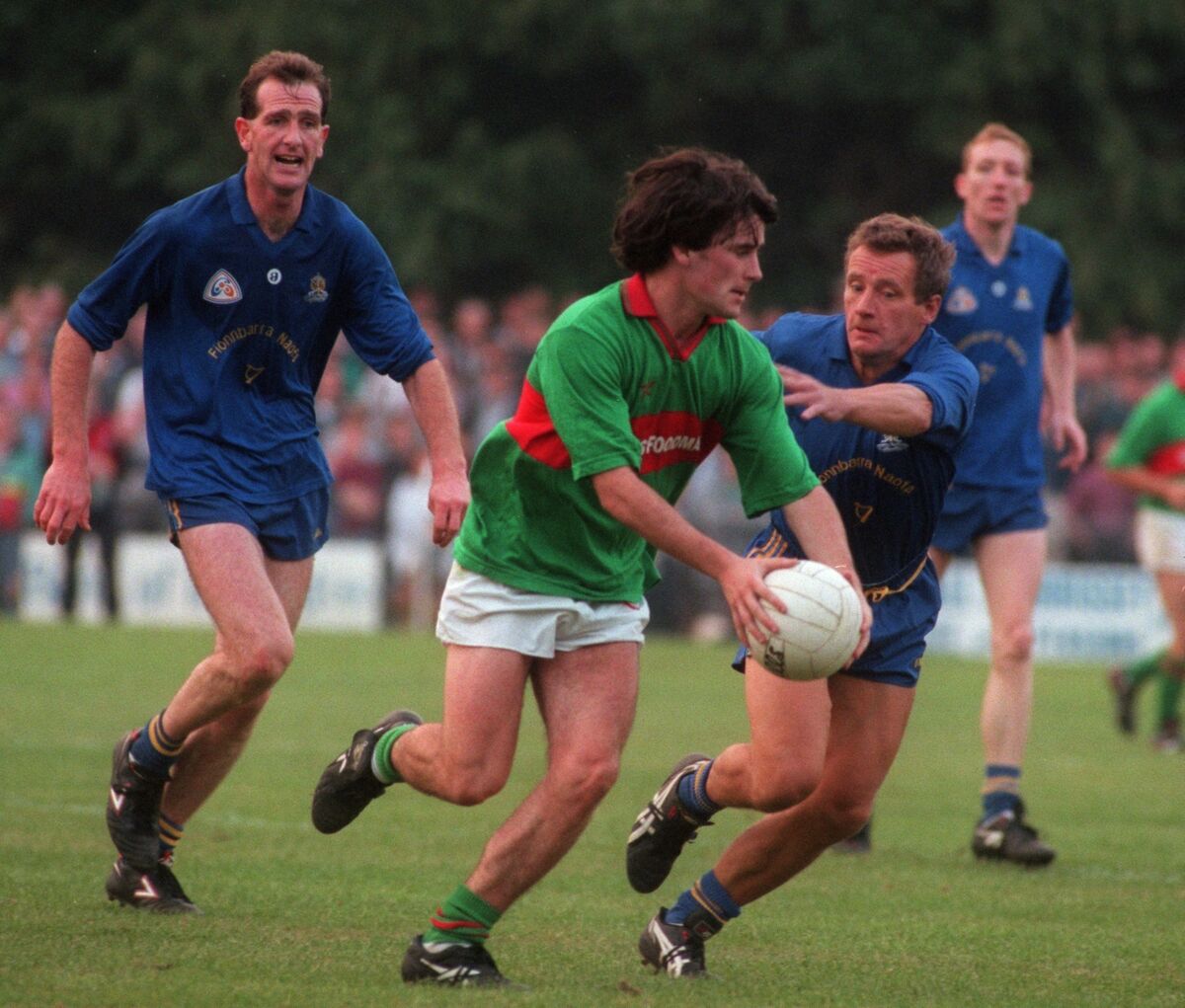 Padraigh Griffin takes on St Finbarr's in a county semi-final. Picture: Dan Linehan. Padraigh Griffin takes on St Finbarr's in a county semi-final. Picture: Dan Linehan.