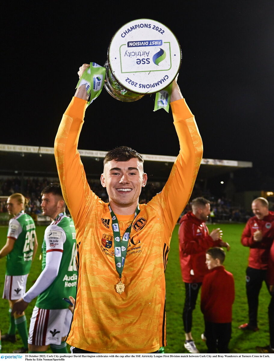Cork City keeper David Harrington on the title celebrations and