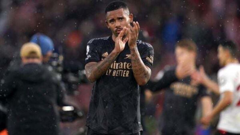 Gabriel Jesus: Arsenal’s draw at Southampton must serve as wake-up call