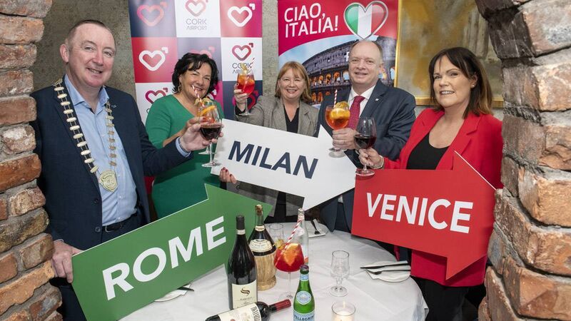 Ryanair to commence twice-weekly service to Rome from Cork Airport later this month