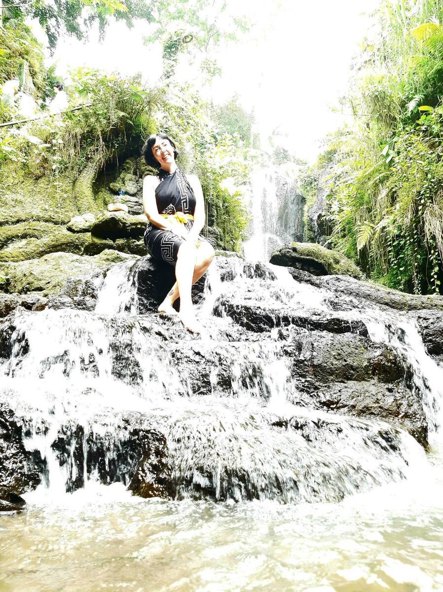 Aimie Mullins, who loves to explore the island on her time off.