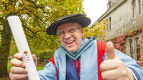 Nature broadcaster Derek Mooney receives honorary doctorate from UCC