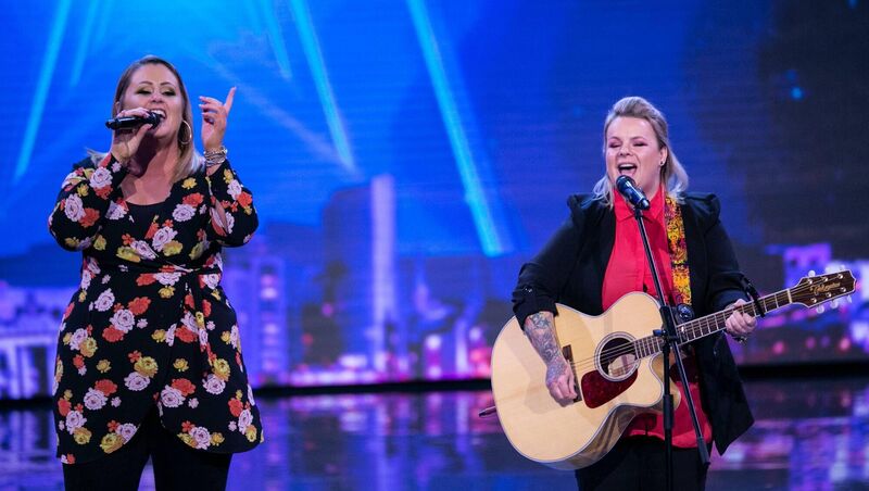 Cork's Caroline Bailey, 30, one half of the group Sparkle, alongside Jennifer Bowler, 32, of Kerry