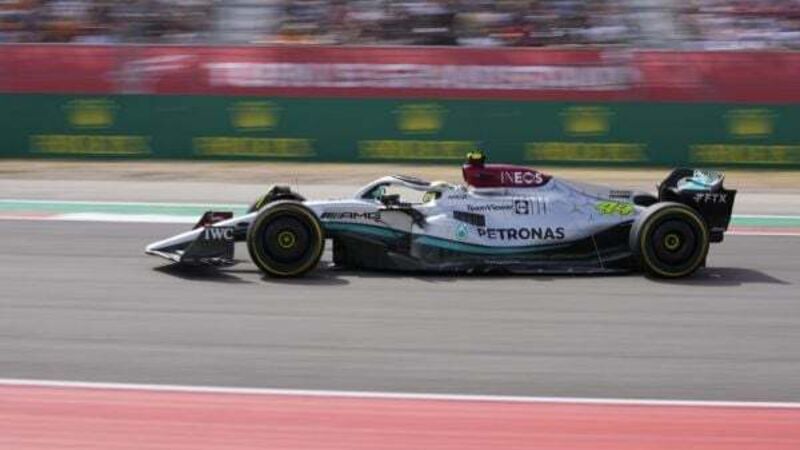 Lewis Hamilton fifth in opening practice for Mexican GP as Ferrari duo set pace