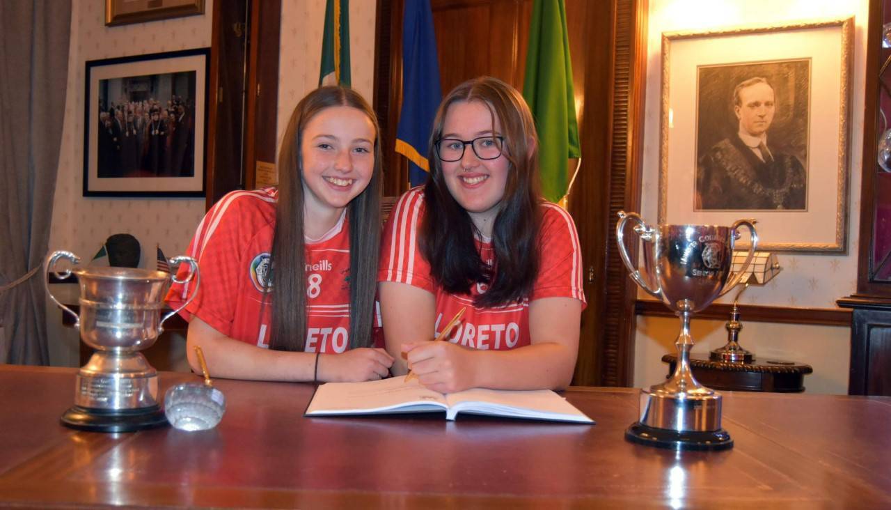 Cork Camogie: Loreto Secondary School in Fermoy celebrate recent success