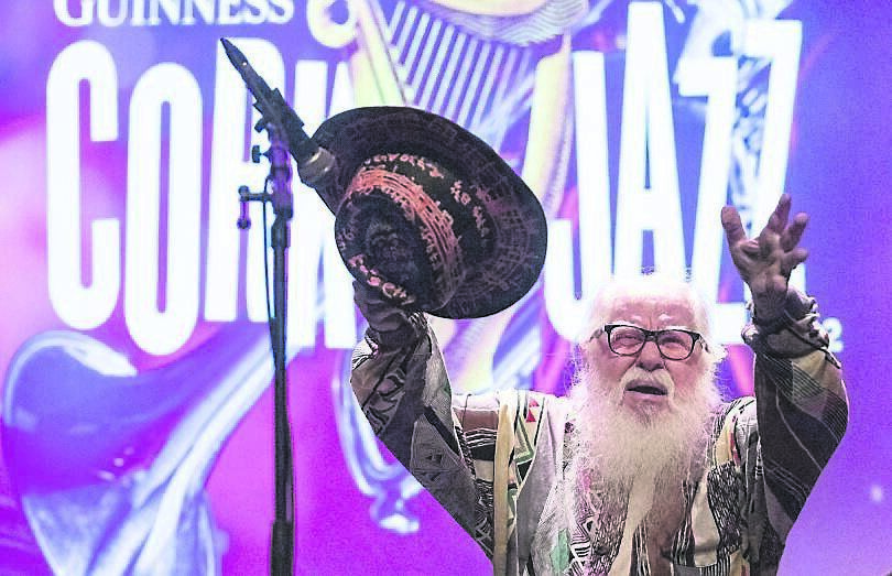 Hermeto Pascoal performing at The Everyman during the Guinness Cork Jazz Festival.Picture: Naoise Culhane