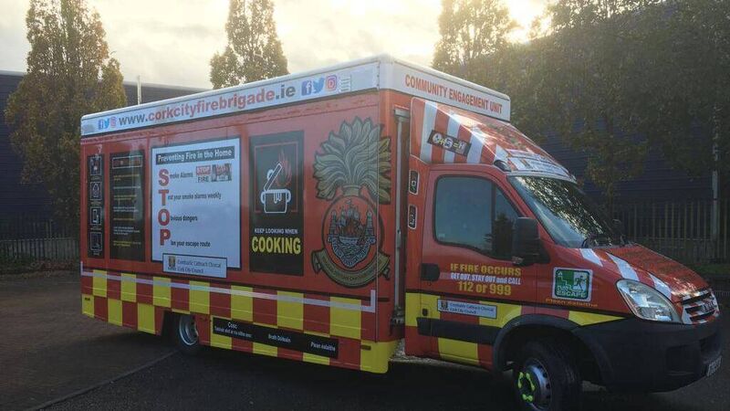 New fire awareness vehicle to help educate public in Cork New fire awareness vehicle to help educate public in Cork
