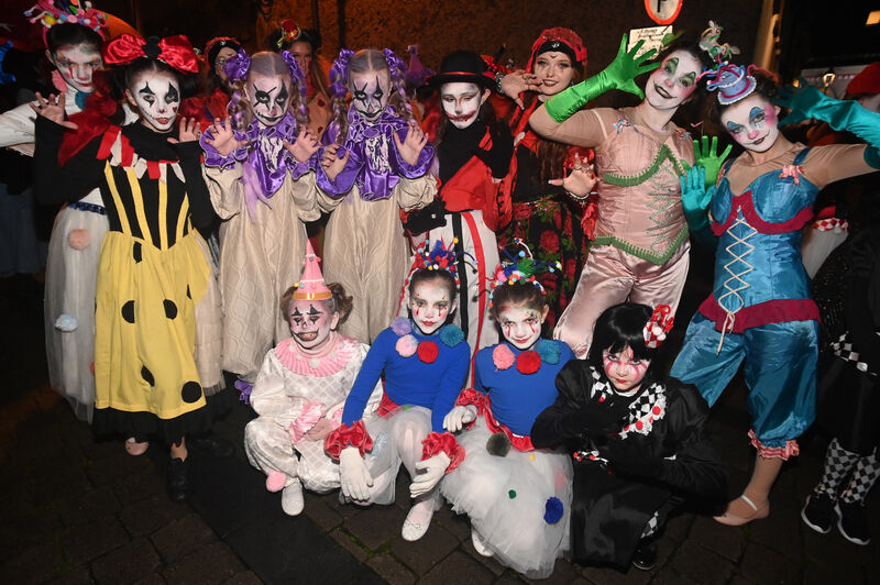 Joan Denise Moriarty group at the Dragon of Shandon parade in Cork last night. Picture; Eddie O'Hare Joan Denise Moriarty group at the Dragon of Shandon parade in Cork last night. Picture; Eddie O'Hare