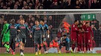 Mohamed Salah matches Steven Gerrard record as Liverpool snatch win over Napoli