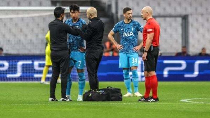 Son Heung-min ‘feeling better’ but head injury will be assessed on Wednesday