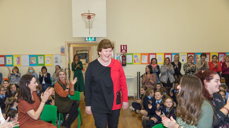 Former Cork city national school principal receives a fond farewell from her colleagues and school community