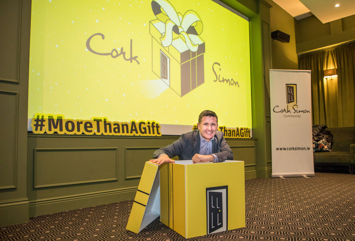 Jonathan Healy 1 at the launch for Cork Simon 'More than a Gift Christmas 2022 campaign that was hel at the Montenotte Hotel, Cork. Picture: David Creedon Jonathan Healy 1 at the launch for Cork Simon 'More than a Gift Christmas 2022 campaign that was hel at the Montenotte Hotel, Cork. Picture: David Creedon