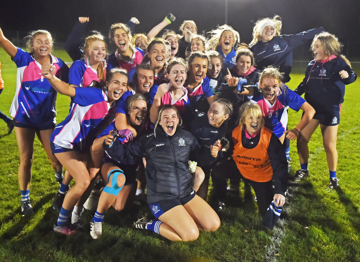Naomh Abán players celebrate after defeating Oola. Picture: Eddie O'Hare Naomh Abán players celebrate after defeating Oola. Picture: Eddie O'Hare