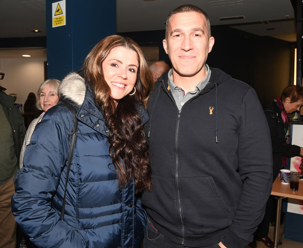James Leonard and Gillian Buckley at the Christy Moore concert for the Cork Life Centre at the Cork Opera House . Picture; Eddie O'Hare