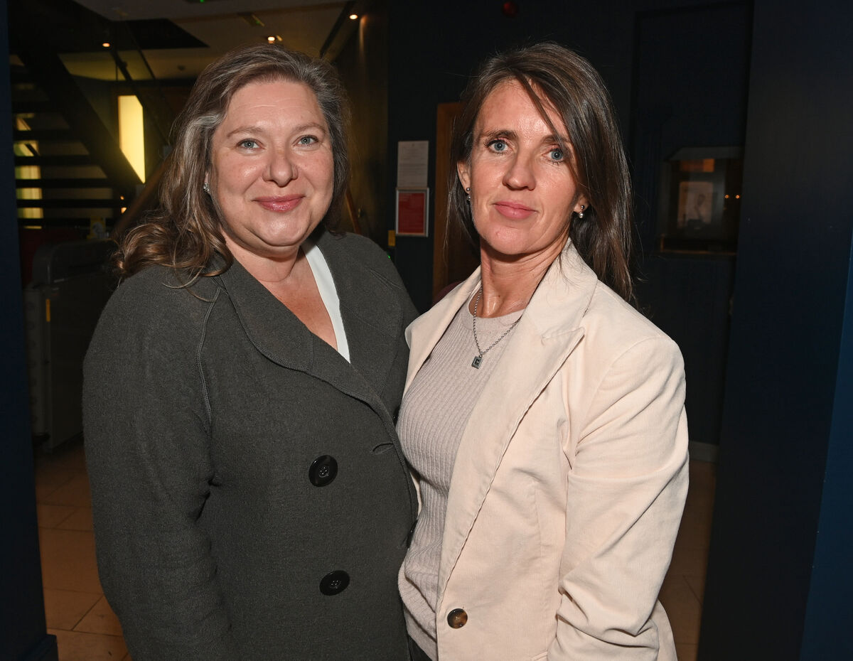 Sonya Keogh and Jan Kelleher at the Christy Moore concert for the Cork Life Centre at the Cork Opera House . Picture; Eddie O'Hare