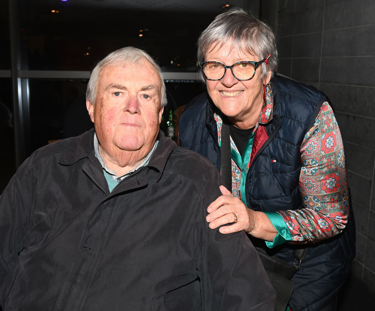 Anita and Dan Whooley at the Christy Moore concert for the Cork Life Centre at the Cork Opera House . Picture; Eddie O'Hare