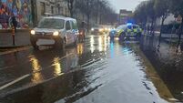 Roads closed due to flooding in Cork city reopen; city council crews remain on standby