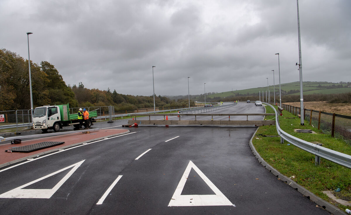  The start of the new Macroom bypass at Coolcower, Macroom which is expected to open in the first week of December. Picture Dan Linehan