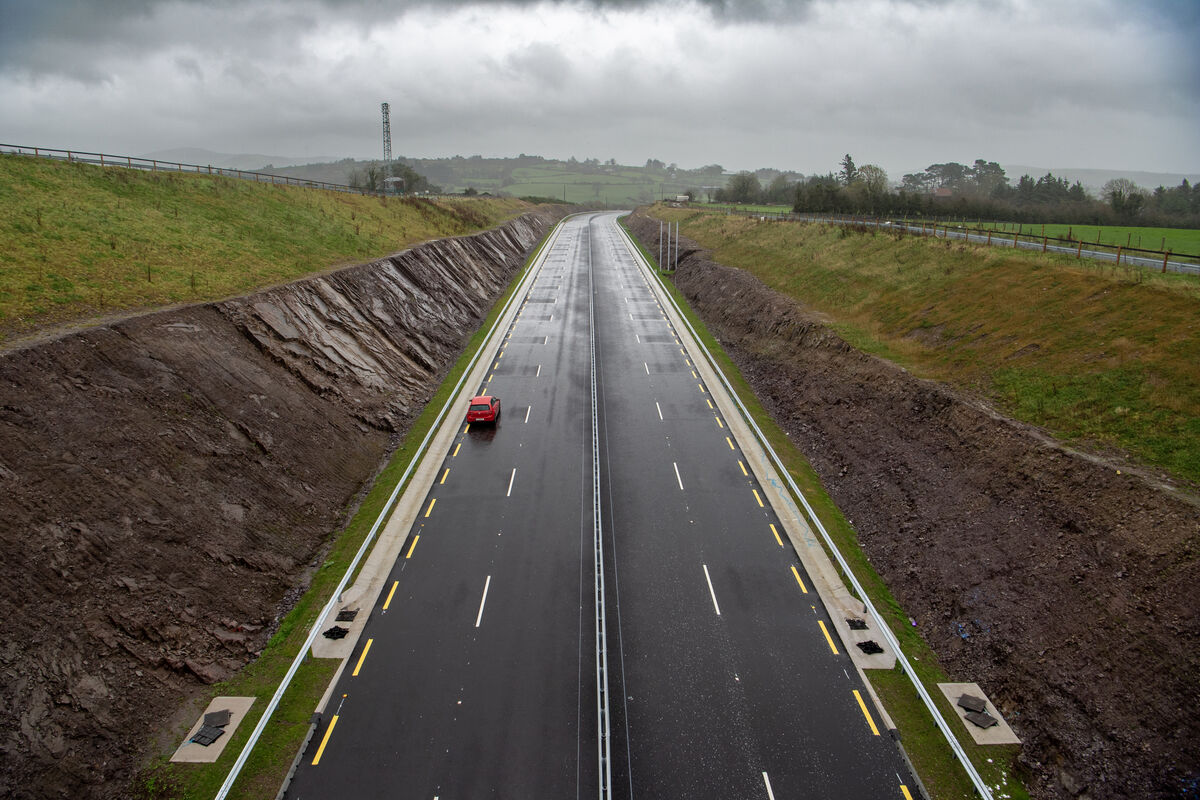  A view of the new Macroom bypass looking west at Massytown, Macroom. Picture Dan Linehan