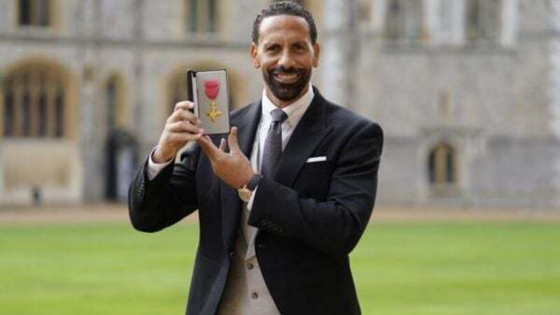 Ferdinand reflects on work to create ‘positive change’ as he collects OBE honour Ferdinand reflects on work to create ‘positive change’ as he collects OBE honour