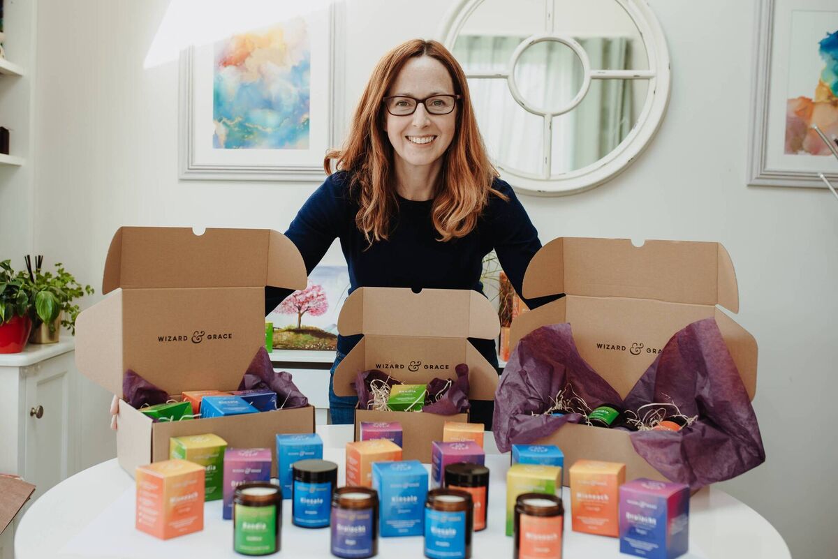 Paula McGovern, of Wizard and Grace Candles. For more see www.wizardandgrace.com or follow her on instagram