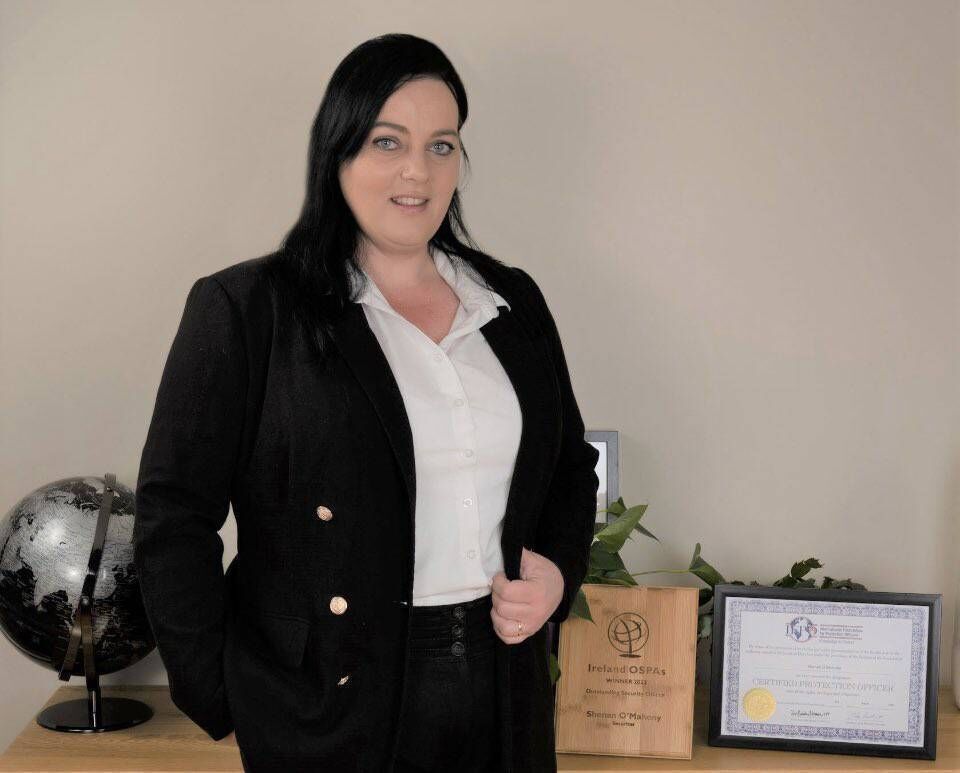 Shenan O’Mahoney, a director of the Security Institute Of Ireland 