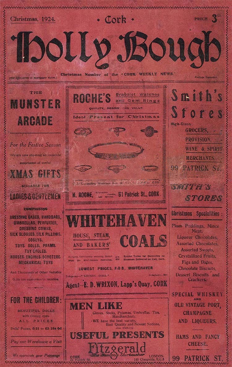 Holly Bough Cover 1924