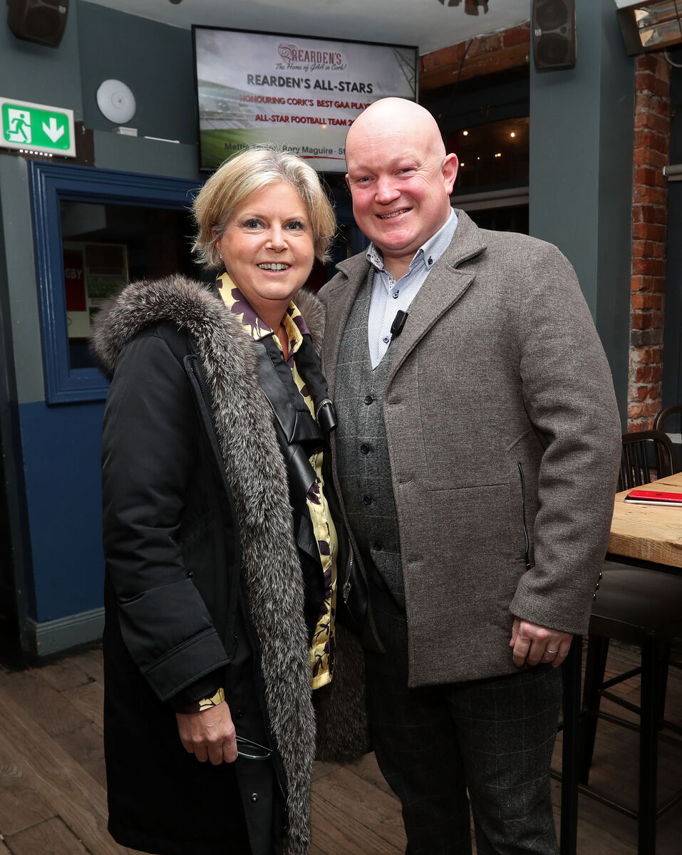 Margaret Kenneally and Fintan Edmonds, both Reardens. Picture: Jim Coughlan. Margaret Kenneally and Fintan Edmonds, both Reardens. Picture: Jim Coughlan.