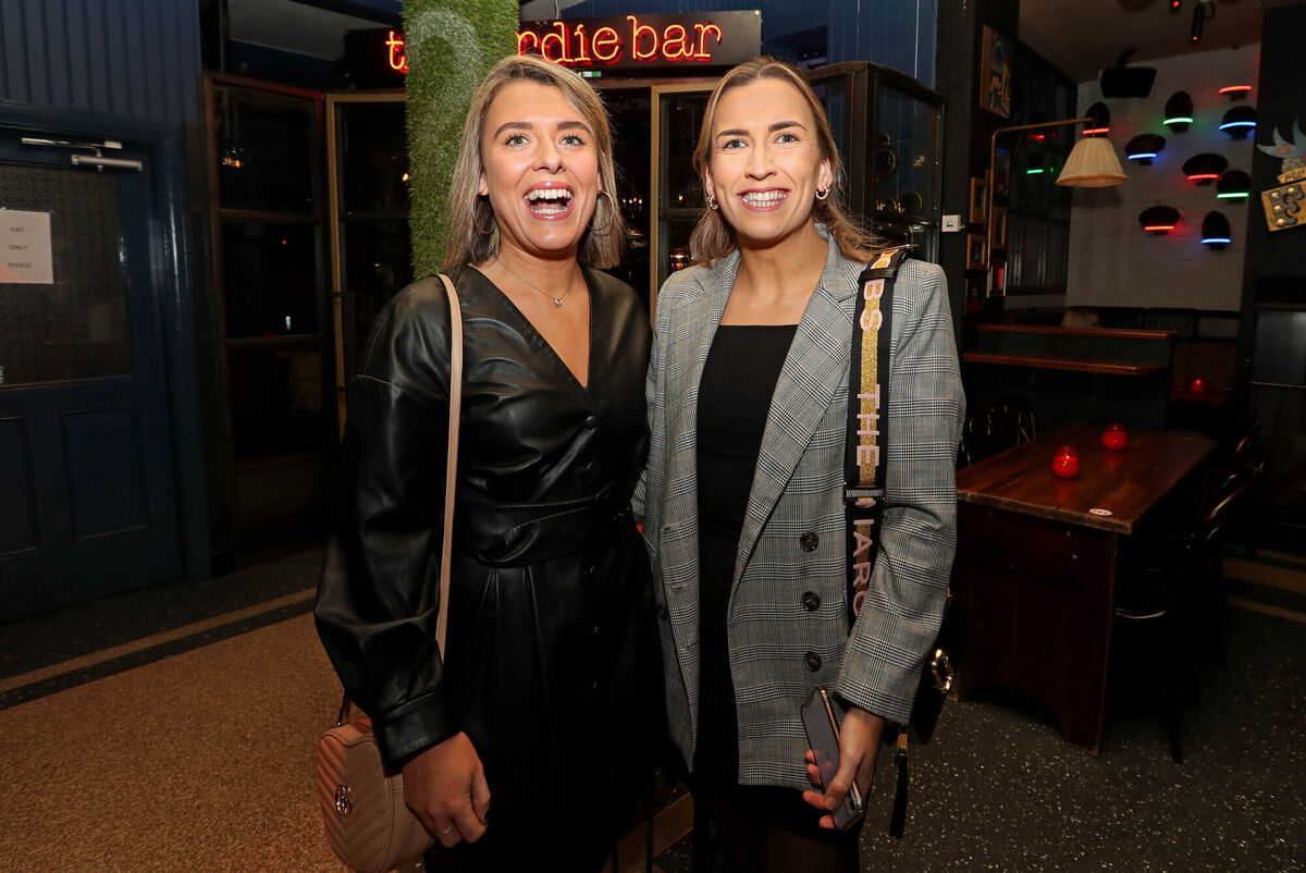 Doireann O'Sullivan and Brid O'Sullivan, Mourenabbey, were All-Star winners. Picture: Jim Coughlan. Doireann O'Sullivan and Brid O'Sullivan, Mourenabbey, were All-Star winners. Picture: Jim Coughlan.