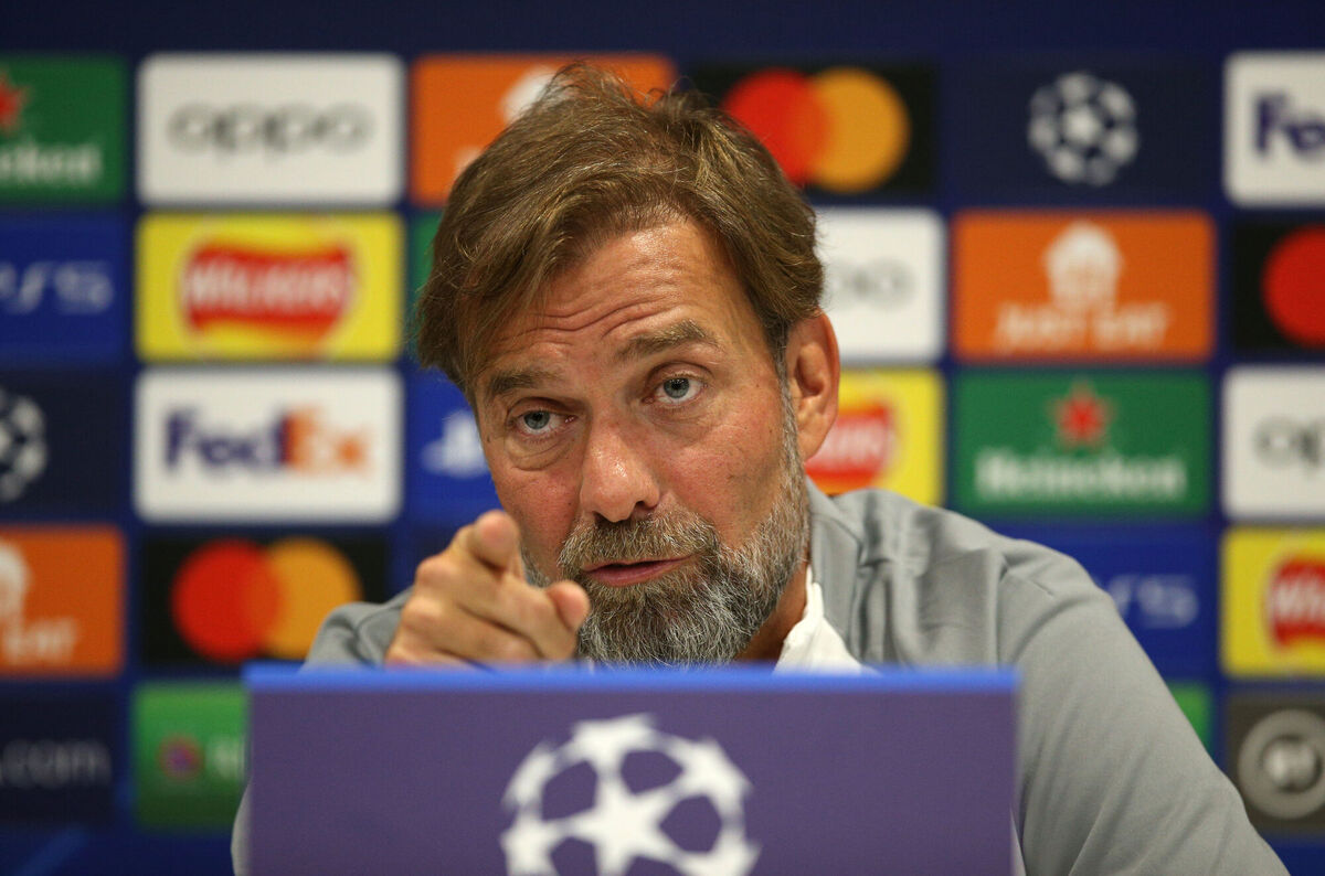 Liverpool manager Jurgen Klopp during a press conference at Anfield, Liverpool. The German manager has regularly said that Liverpool cannot compete against clubs backed by oil-rich Gulf States. Picture Nigel French/PA Wire.