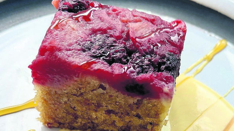 A very special and fruity sponge A very special and fruity sponge