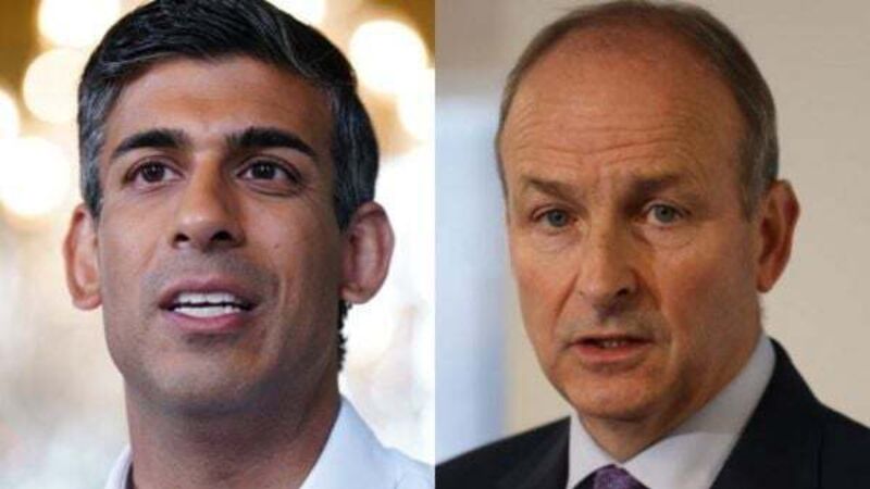 Micheál Martin and Rishi Sunak seek to rebuild relations at British-Irish summit