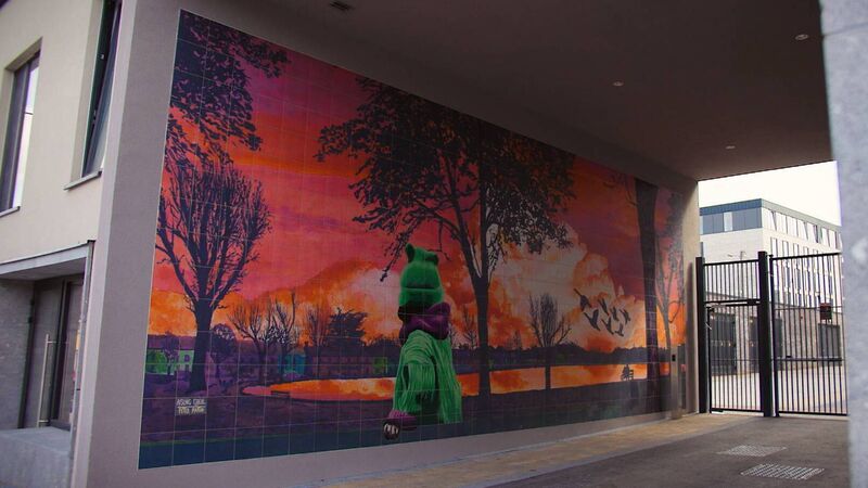 Mural unveiled at new student apartments in Cork city
