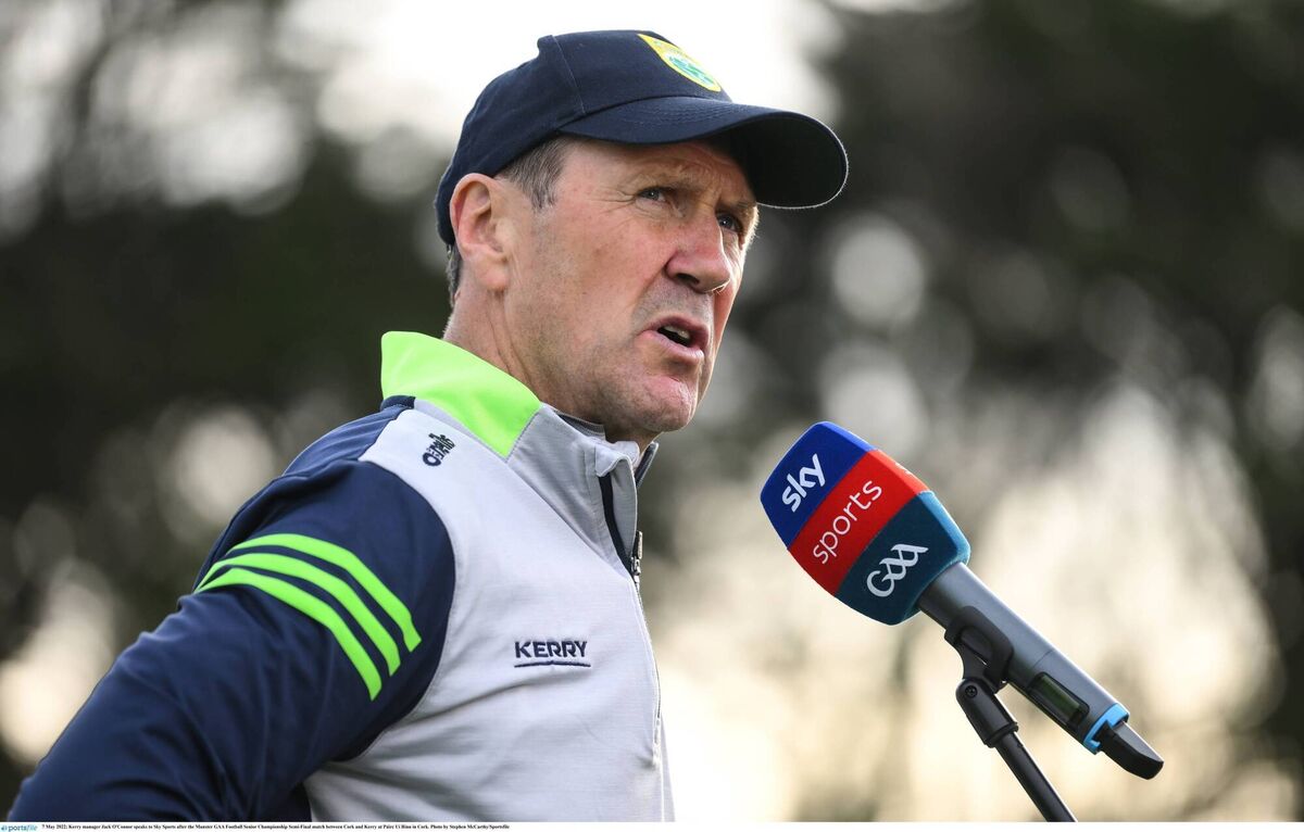 Kerry manager Jack O'Connor speaks to Sky Sports