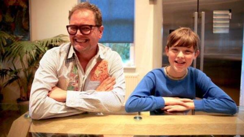 Alan Carr surprises child star who will play comedian in new 1980s-set sitcom