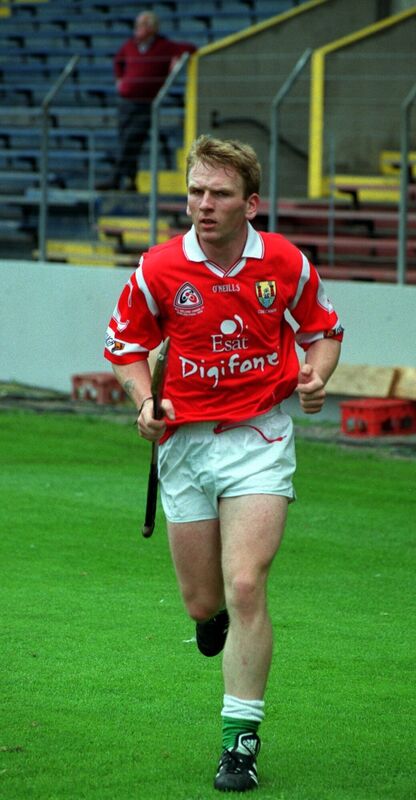 Wayne Sherlock training in the Páirc. Picture: Dan Linehan