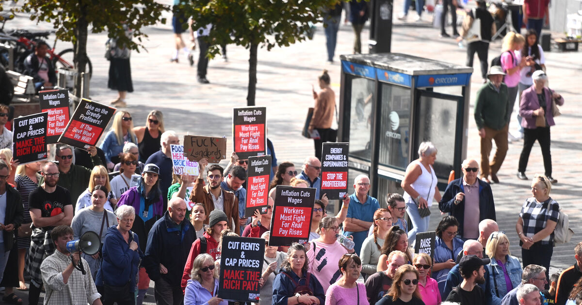 'Stop the Profiteering' protest in city centre - Vimarsana News