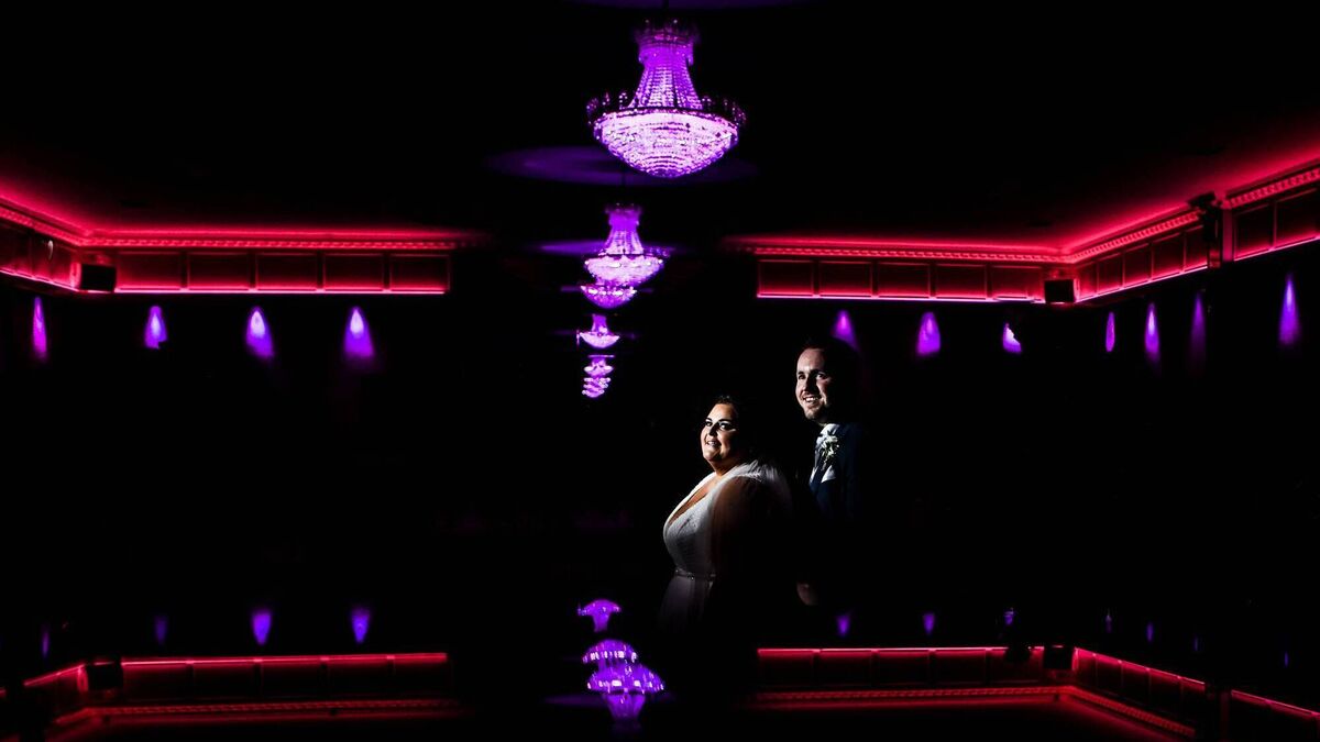 Long distance love... our Wedding of the Week