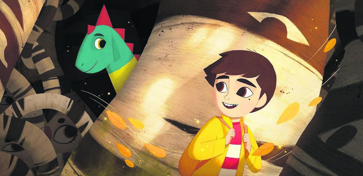 A scene from My Father’s Dragon, directed by Nora Twomey
A scene from My Father’s Dragon, directed by Nora Twomey