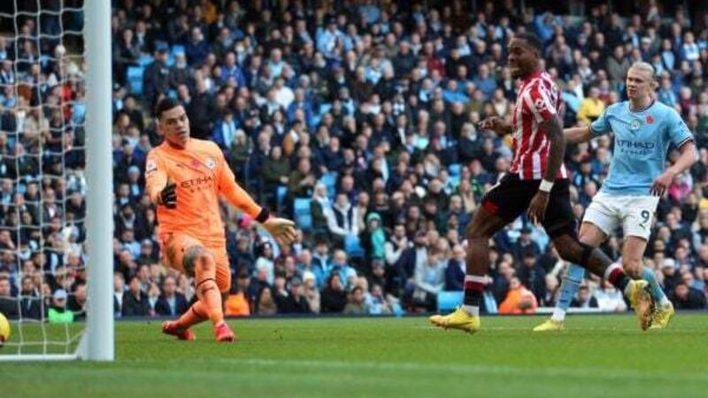 Ivan Toney bounces back from England snub to help Brentford stun Manchester City