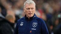 David Moyes sympathises with fans as West Ham booed following Leicester loss