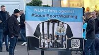 Newcastle fans group stage protest against Saudi owners ahead of Chelsea clash