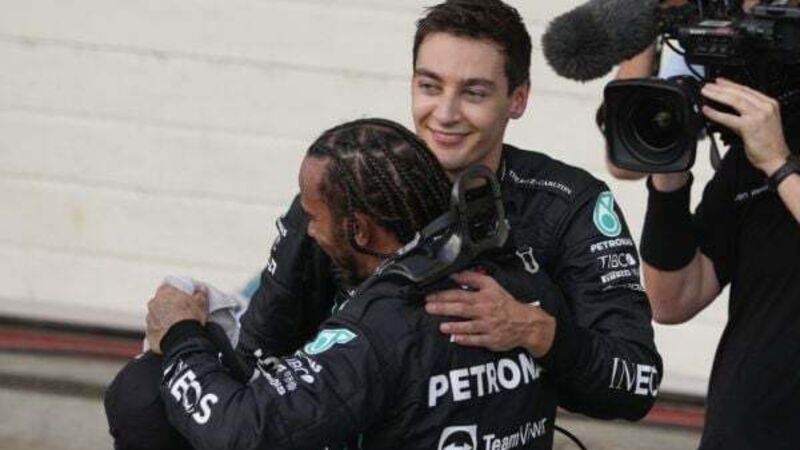 Lewis Hamilton targets ‘dream’ win in Brazil as Mercedes lock out front row
