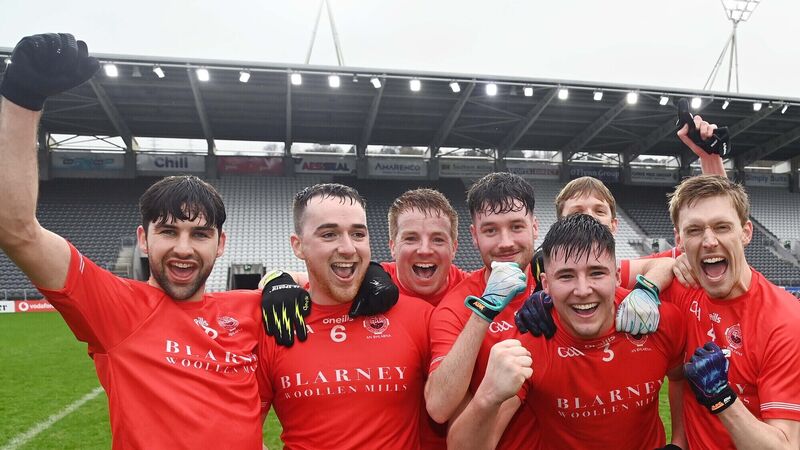 Blarney land first county football title in Junior B cracker with Fr O'Neill's at Páirc Uí Chaoimh Blarney land first county football title in Junior B cracker with Fr O'Neill's at Páirc Uí Chaoimh